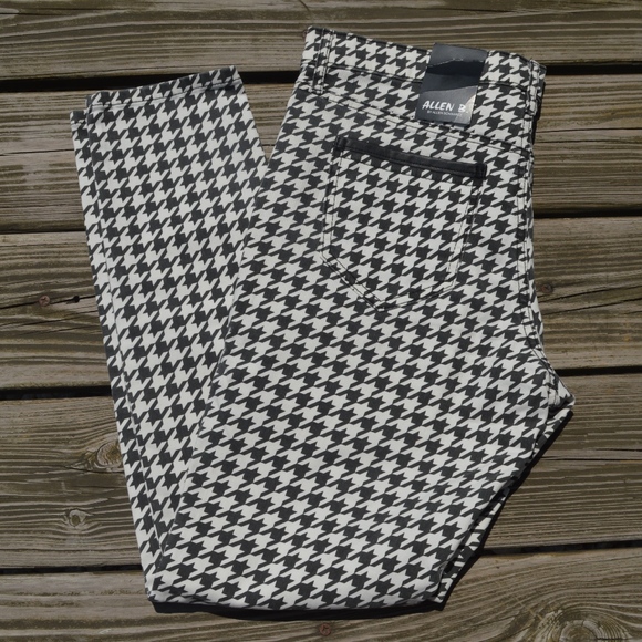 Allen B. By Allen Schwartz Denim - Houndstooth Skinny Jeans- NWT! RESERVED